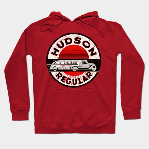 Hudson Oil Company Hoodie by MindsparkCreative